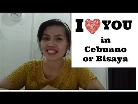 i love you in bisaya|i love you in cebuano.